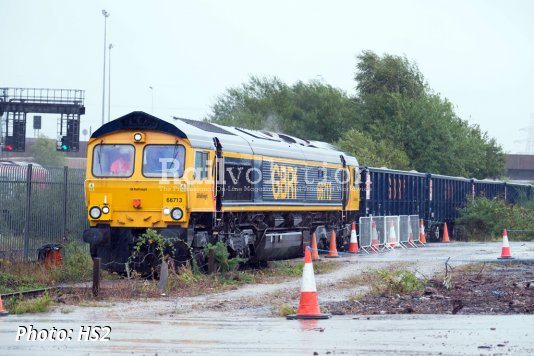 Very First Rail Freight Delivery At HS2’s Washwood Heath Site
