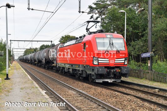 First Commercial Freights Hauled By A Vectron In Belgium