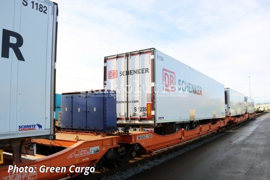 Green Cargo And Schenker Collaborate On A New Solution For Refrigerated Goods