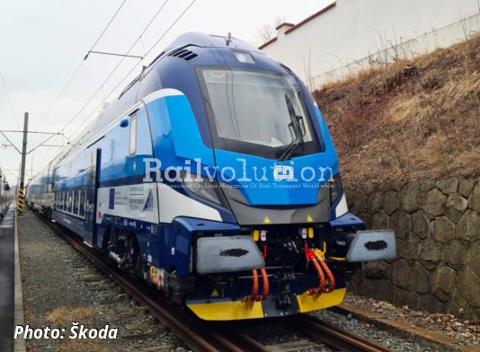 Testing Of New ČD's Double-Deck Cars
