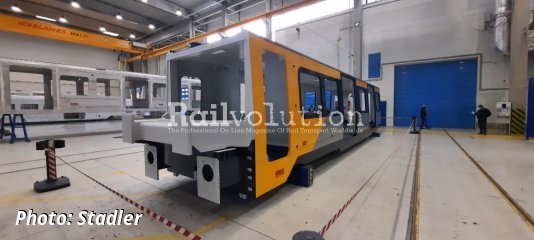 Tyne And Wear Metro: First Bodyshell Complete