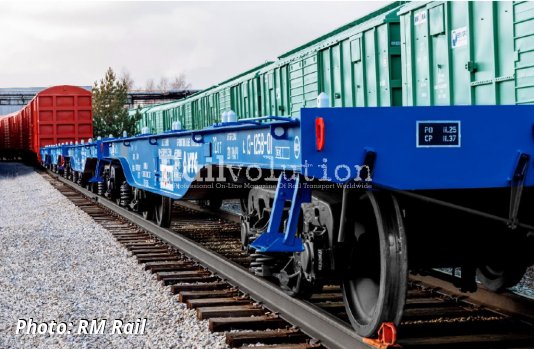 Container Wagons For VTG Rail Russia