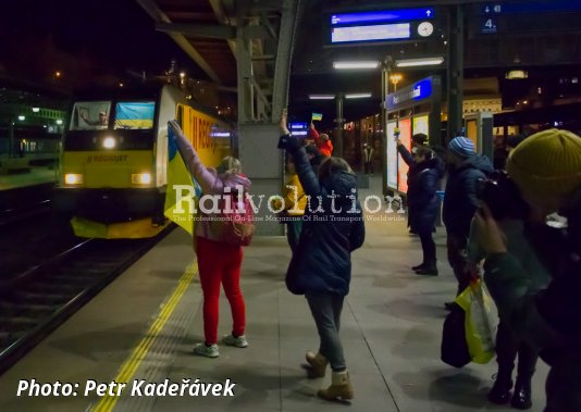 RegioJet Launches Humanitarian Train To Lviv