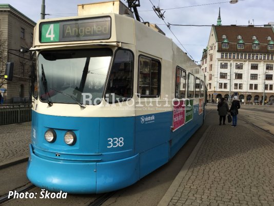 Škoda Will Modernise Further Göteborg's Trams