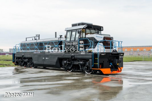 Class TEM23 Locomotives Sent For Testing In Kolomna