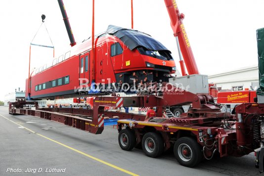 First Aeroexpress KISS Starts Delivery Journey