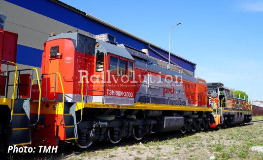 2,000th Class TEM18DM locomotive