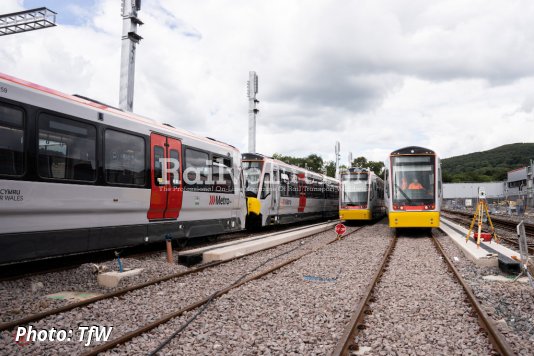 Wales’ first tram-trains unveiled