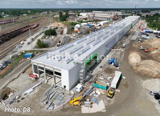 The new ICE depot in Cottbus to be opened soon