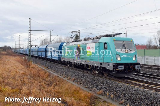 CFL Cargo started operation of its TRAXX 3 MS locomotives
