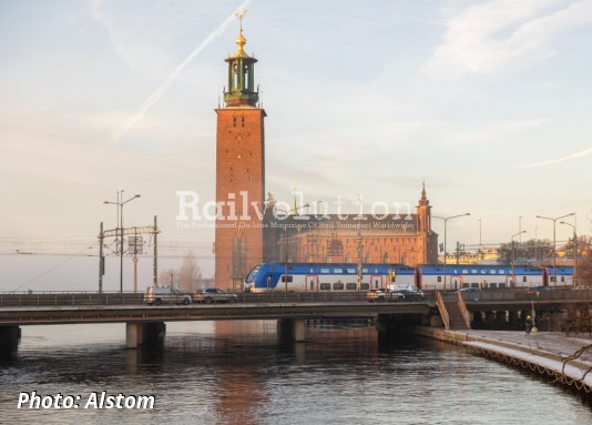 Alstom was awarded a new maintenance contract for Mälartåg trains