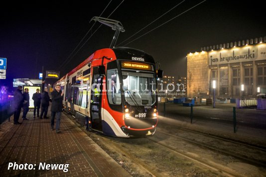 The First ATO Tram Run In Poland
