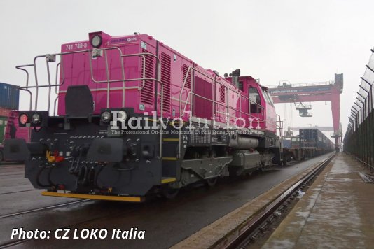Another Italian Operator Of A CZ LOKO-Built Locomotive