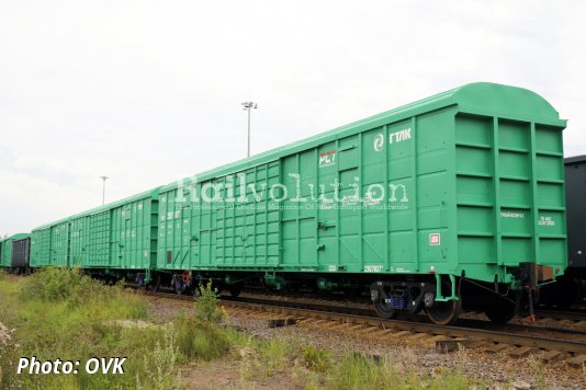 New Box Wagons For RailSpetsTrans