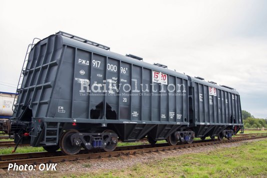 Akron The First Company In Russia To Use Six-Axle Hoppers