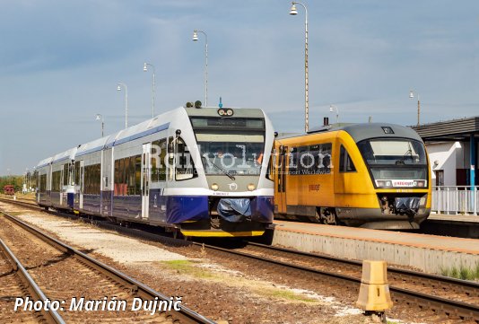 ZSSK And ÖBB Vehicles Tested Between Bratislava And Komárno