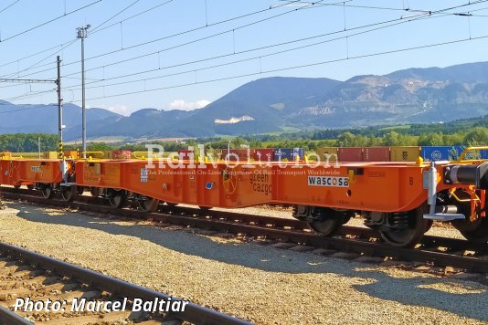 Tatravagónka Delivered 25 t Axle-Load Platform Wagons For Green Cargo‘s Operation