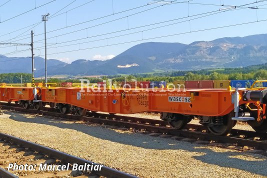 Tatravagónka Delivered 25 t Axle-Load Platform Wagons For Green Cargo‘s Operation