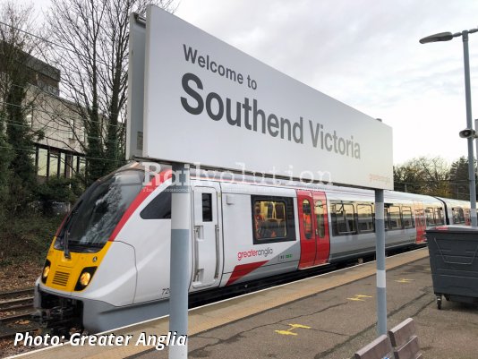 Greater Anglia Class 720 EMU In Regular Service