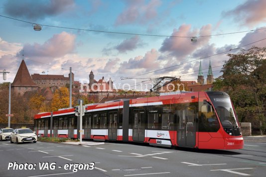 Start Of Building The Avenio Trams For Nürnberg