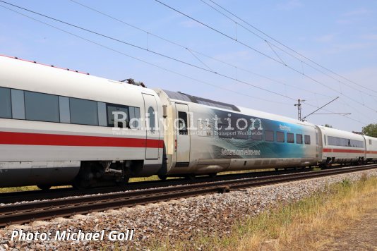 Testing Of A Velaro Novo Car Continues