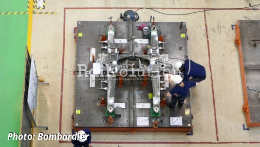 5,000th Bogie Frame From Bombardier Savli