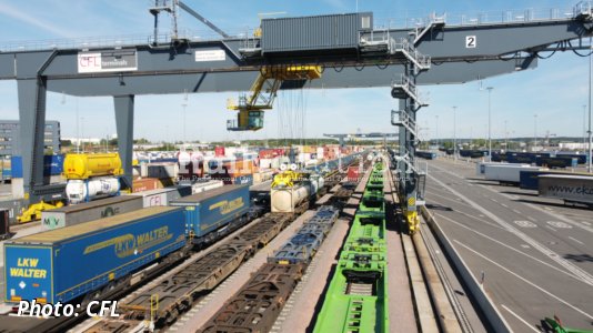 A New Intermodal Service Between Bettembourg And Rostock