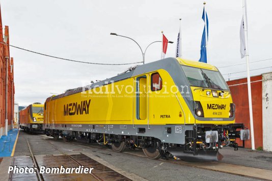 MEDWAY Italia Took Over Its TRAXX DC3 Locomotives
