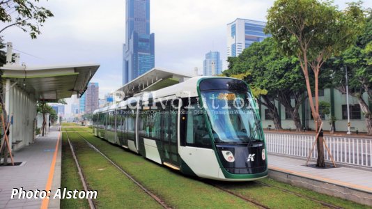 Citadis X05 Trams In Kaohsiung