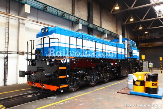 UZ’s First Rebuilt Class ChME3 Shunter