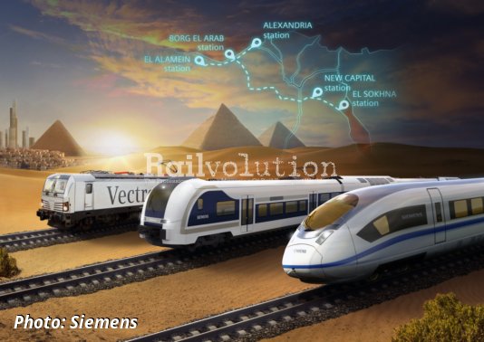 Siemens Mobility To Install Egypt’s First High-Speed Rail System