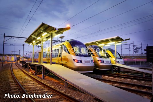 Gautrain Fleet Completed 40 Million Km In service