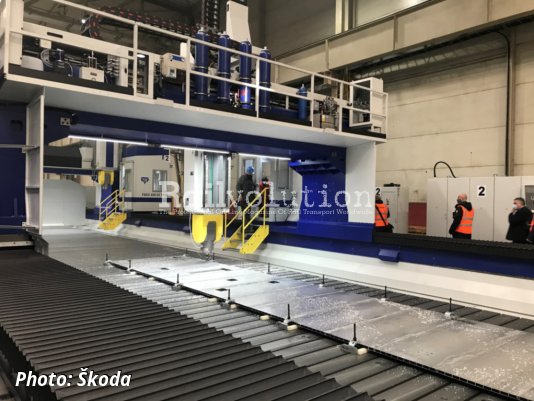 Škoda Vagonka Put Into Operation A New Machining Centre