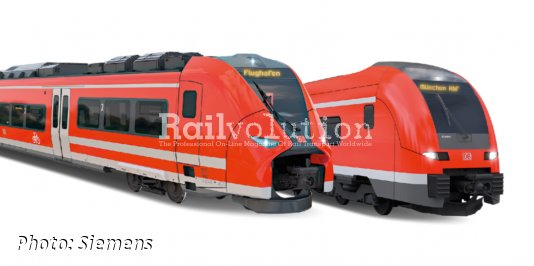 Mireo And Desiro HC EMUs For DB Regio Bayern