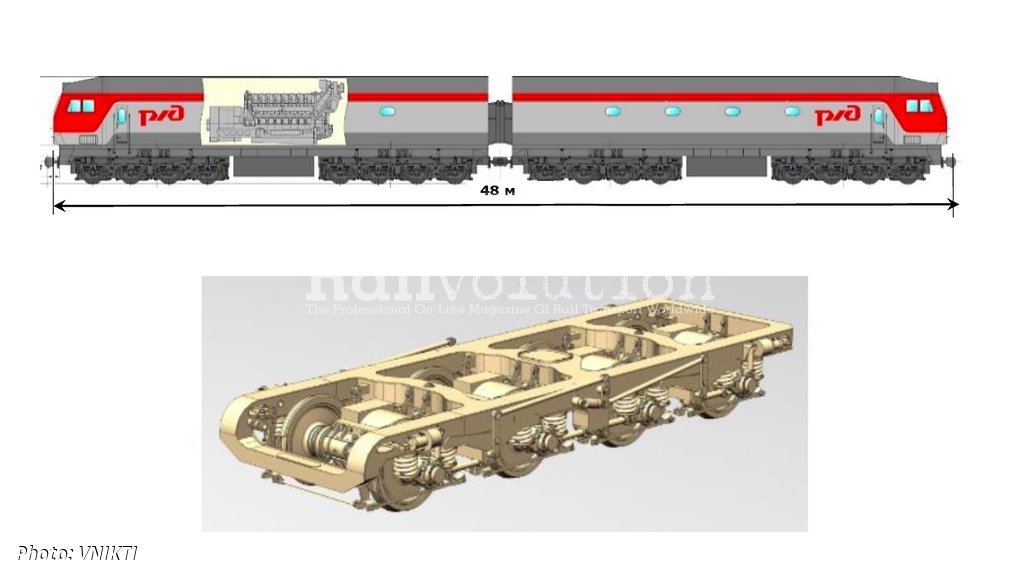 first diesel engine train