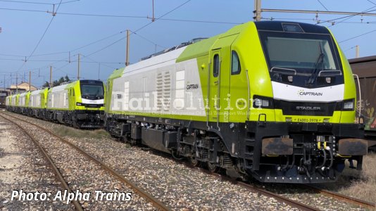 CAPTRAIN France's EURO4001 Fleet Complete