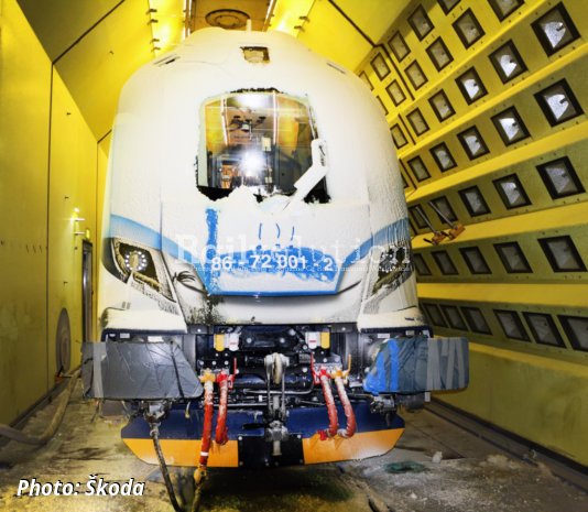 Climatic Testing Of New ČD's Double-Deck Car