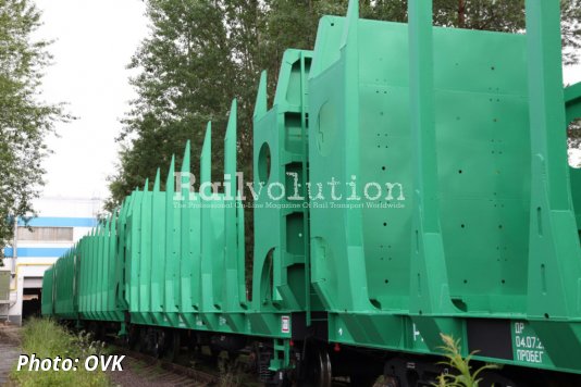 OVK-Built Flat Wagons For VIK