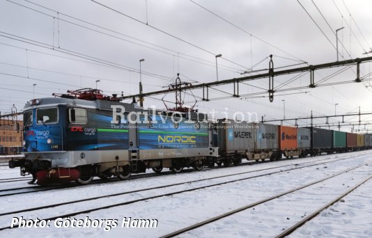 New Rail Shuttle To The Göteborg Port