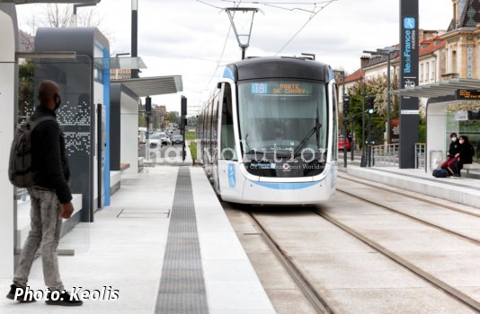 Keolis Begins Operating Its First Tram Network In The Paris Region