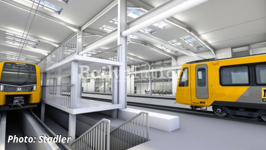 Tyne And Wear Metro: New Depot Makes Progress