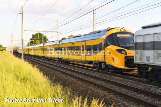 First Class 3300 EMU In Belgium