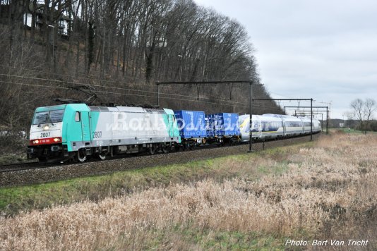 First Eurostar Velaro Arrives In Britain