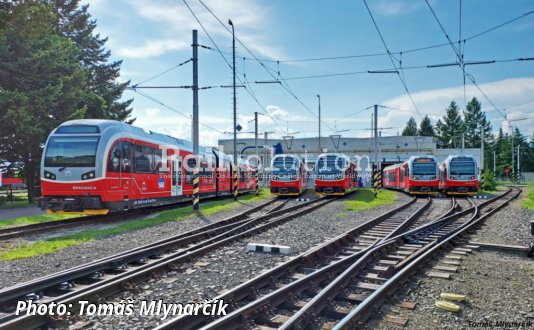 New GTW 2/6 EMUs For Vysoké Tatry Complete