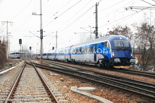 ČD Railjet On Test