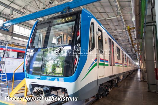 New Metro Trains For Tashkent