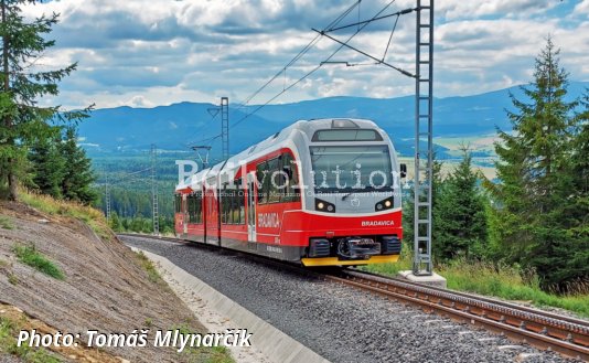 Testing Of The GTW 2/6 EMUs In Vysoké Tatry Continues