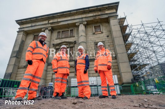 HS2 Starts Work On Restoring One Of The World’s Oldest Railway Buildings