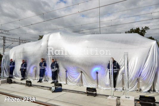 PESA Presented Its Hydrogen Locomotive