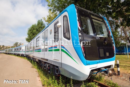 Final TMH Metro Cars For Tashkent